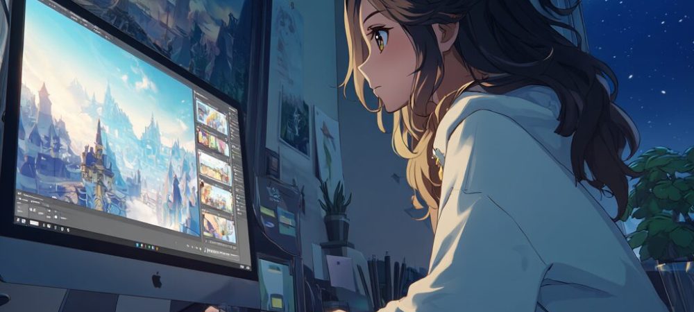 202507 PCを扱う女性